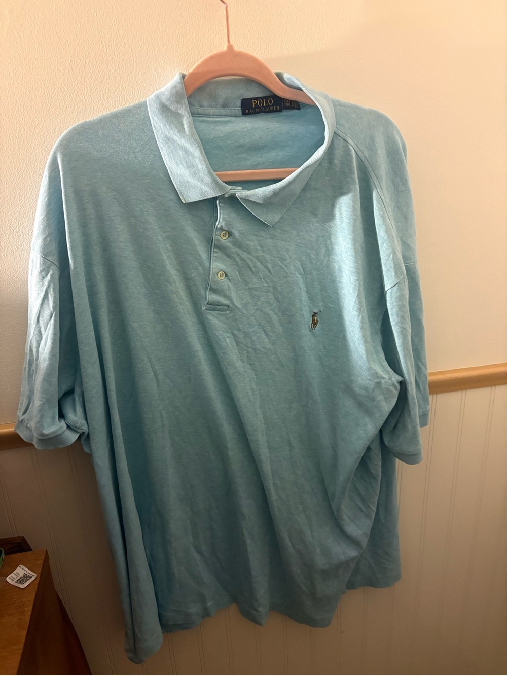 Polo Ralph Lauren men’s Big & Tall short sleeve polo shirt, size 3XLT.